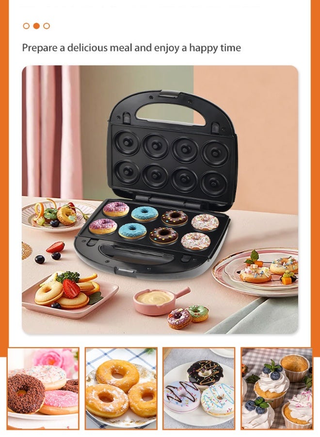 sokany 7-In-1 Anti-Stick Multi Snacks Maker, Sandwich-Grill-Waffle-Donut-Toast-Omelette-Loaf-Cookie Detachable Plates, Sandwich Heater maker for Home Kitchen,2 Slices, 800W SK-BBQ-140, Black. - Image 4